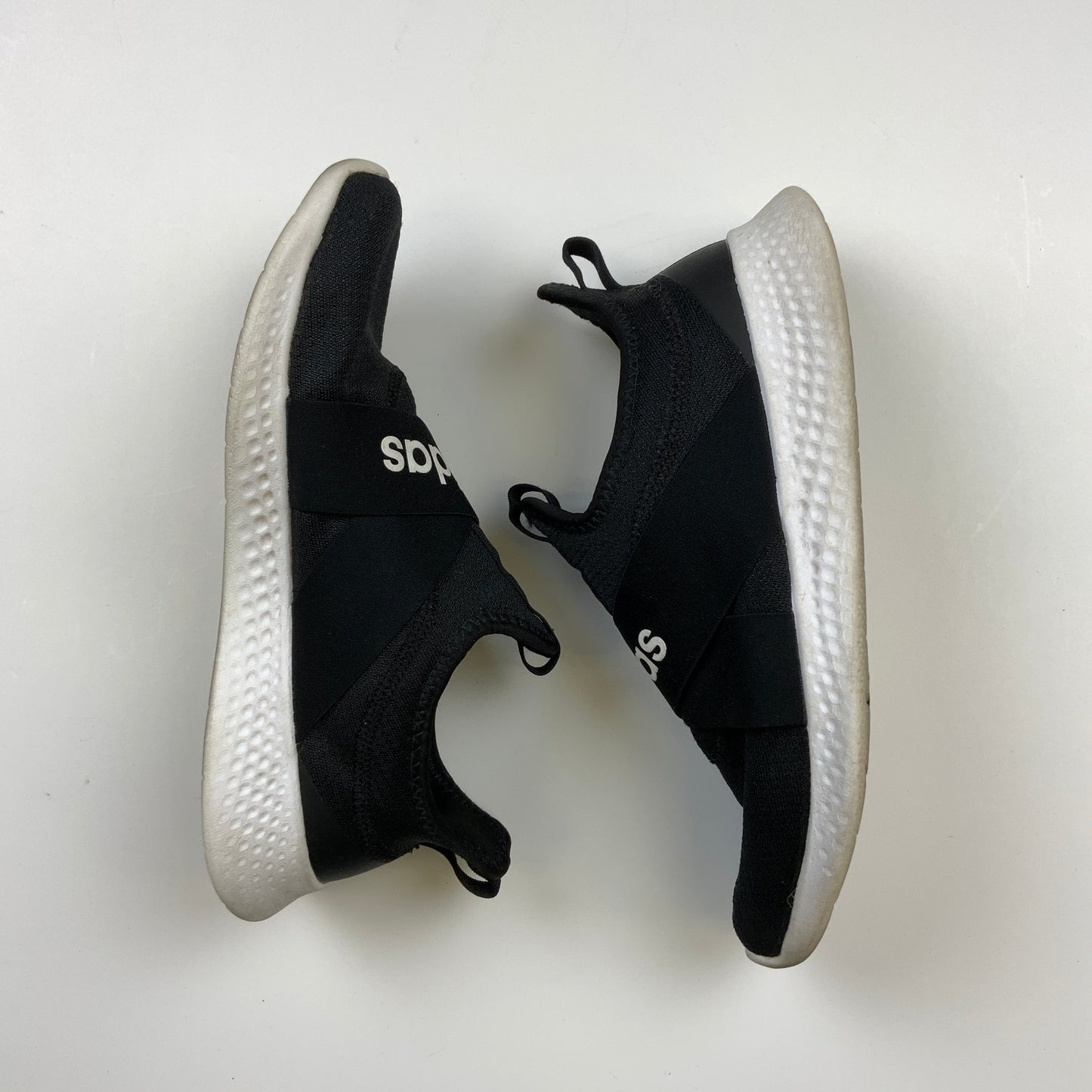 Black & White Shoes Athletic Adidas, Size 10