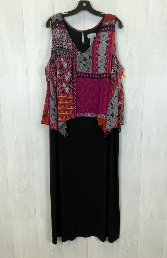 Dress Casual Maxi By Catherines  Size: 1x