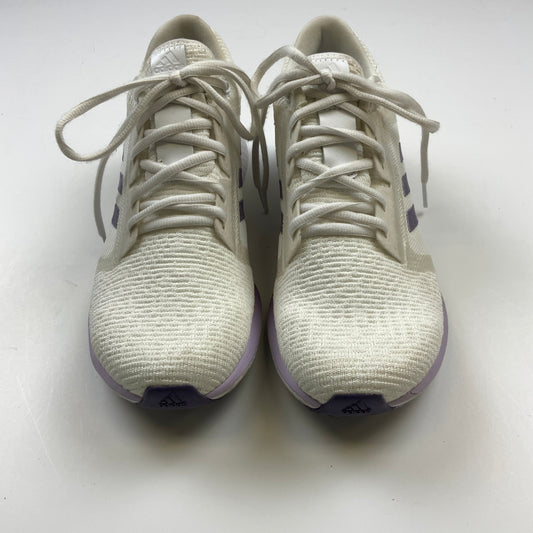 White Shoes Athletic Adidas, Size 9.5