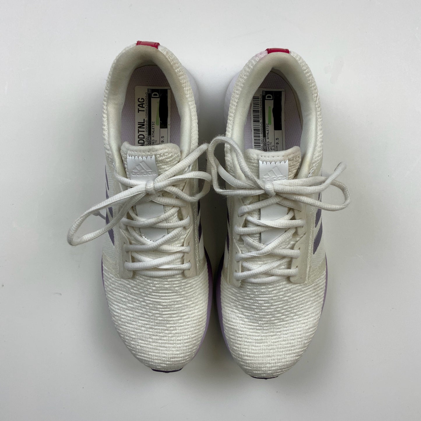 White Shoes Athletic Adidas, Size 9.5