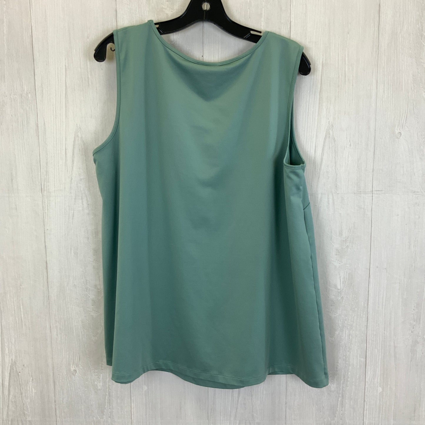Green Tank Top Catherines, Size 1x