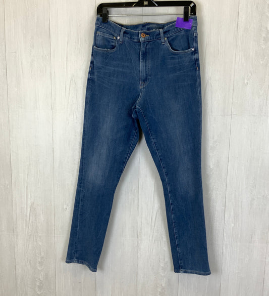 Jeans Skinny By H&m In Blue Denim, Size: 12