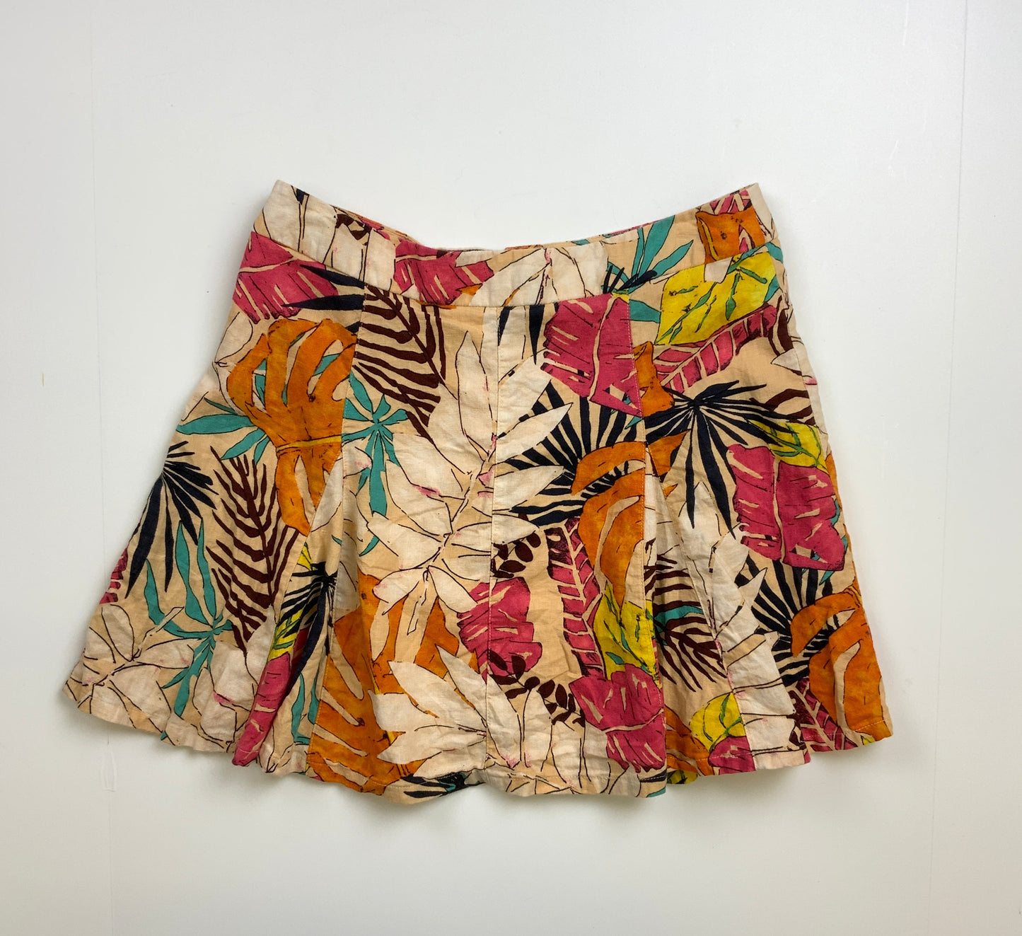 Tropical Print Skirt Mini & Short Forever 21,   Size: Large