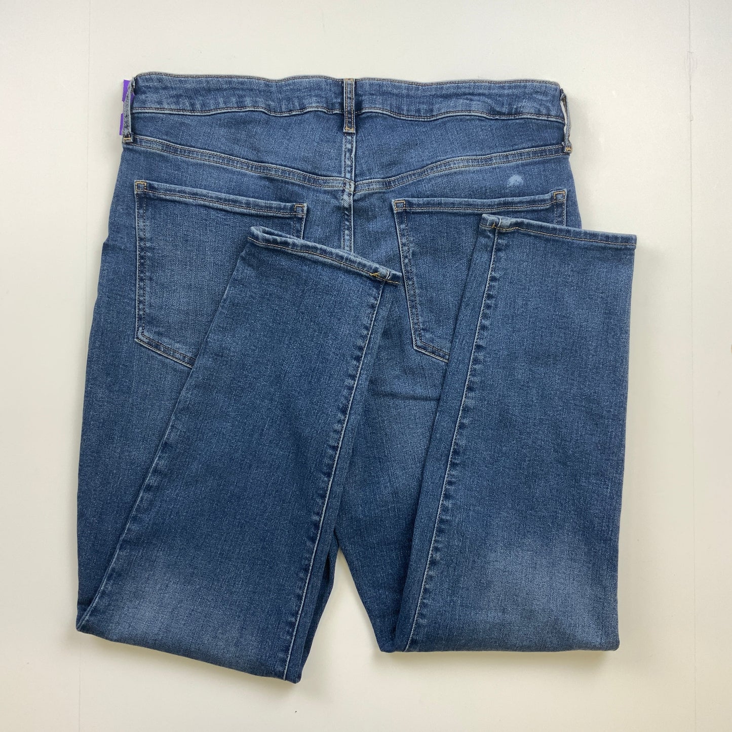 Jeans Straight By Old Navy In Blue Denim, Size: 14