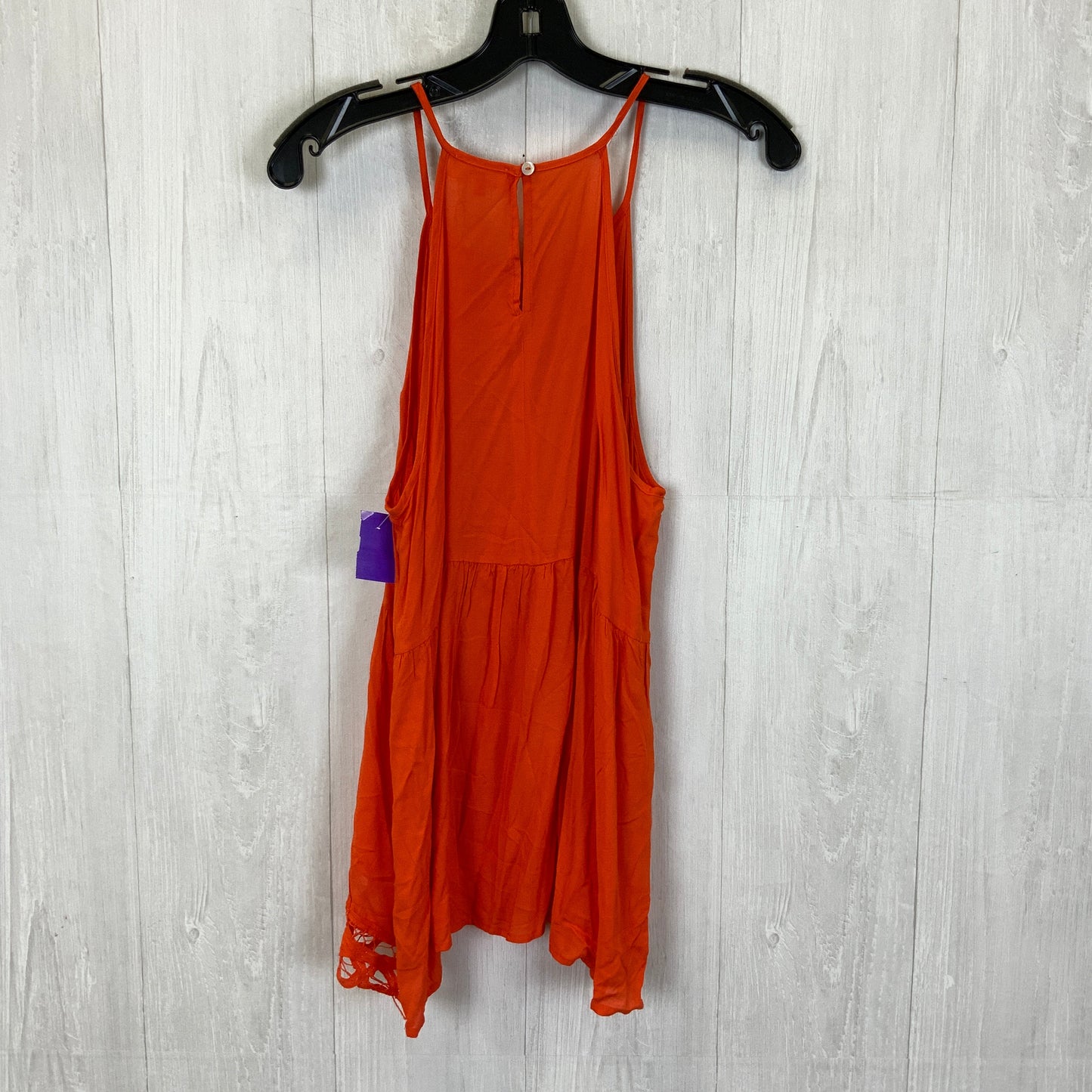 Orange Tank Top Entro, Size L