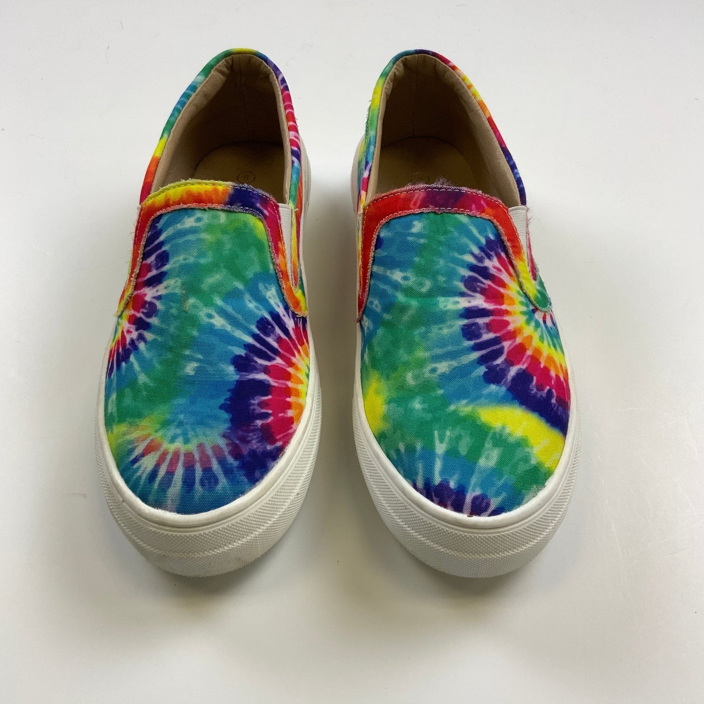 Tie Dye Print Shoes Sneakers Clothes Mentor, Size 8