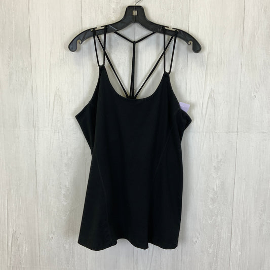 Black Athletic Tank Top Cabi, Size Xl