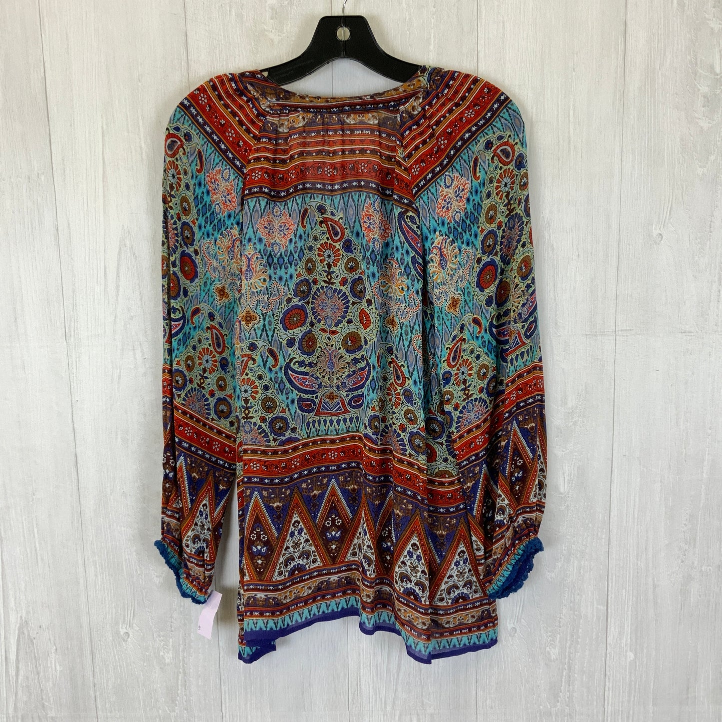 Top Long Sleeve By Soft Surroundings In Multi-colored, Size: S