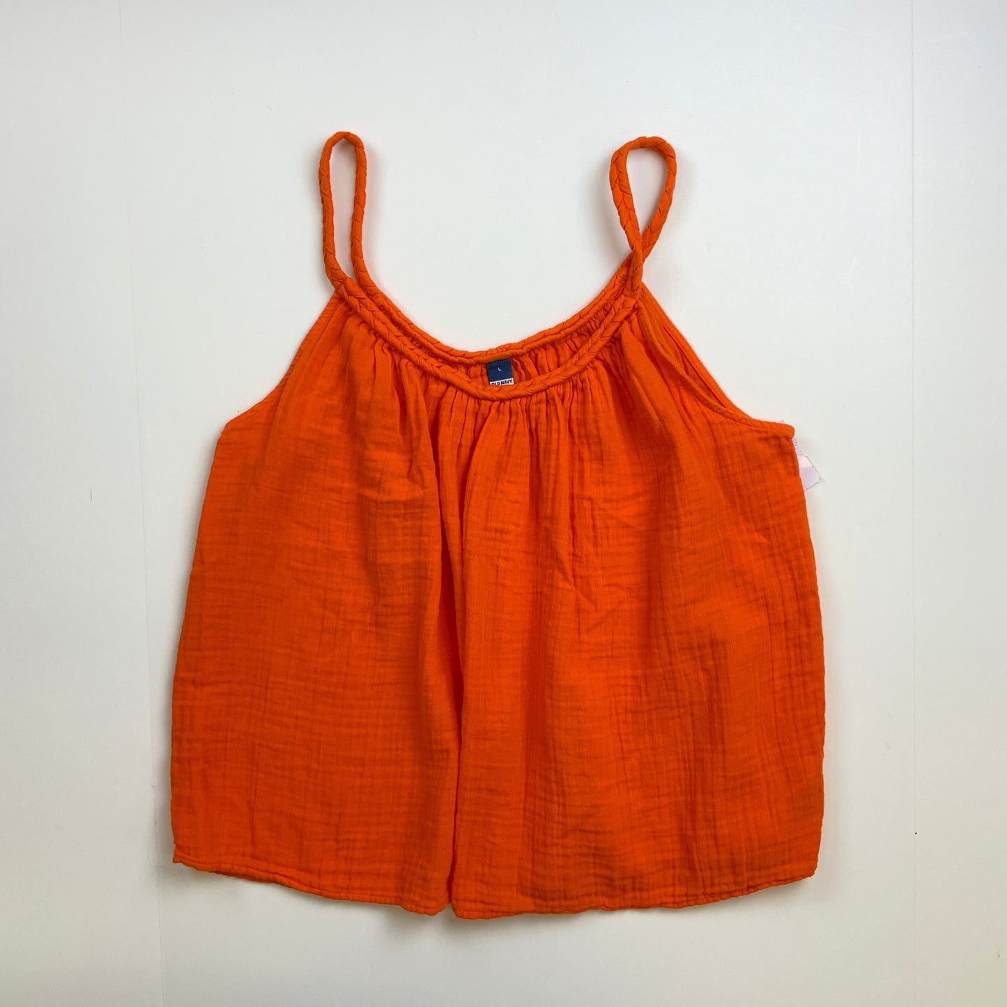 Orange Tank Top Old Navy, Size L