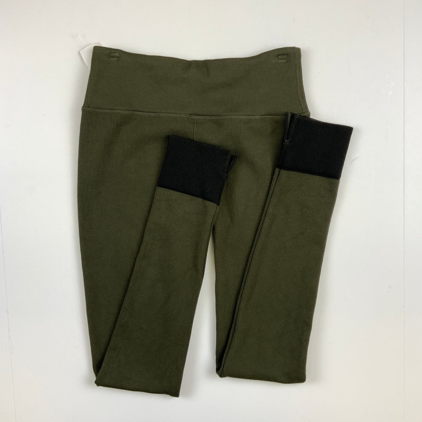 Athletic Leggings By Fabletics In Green, Size: S