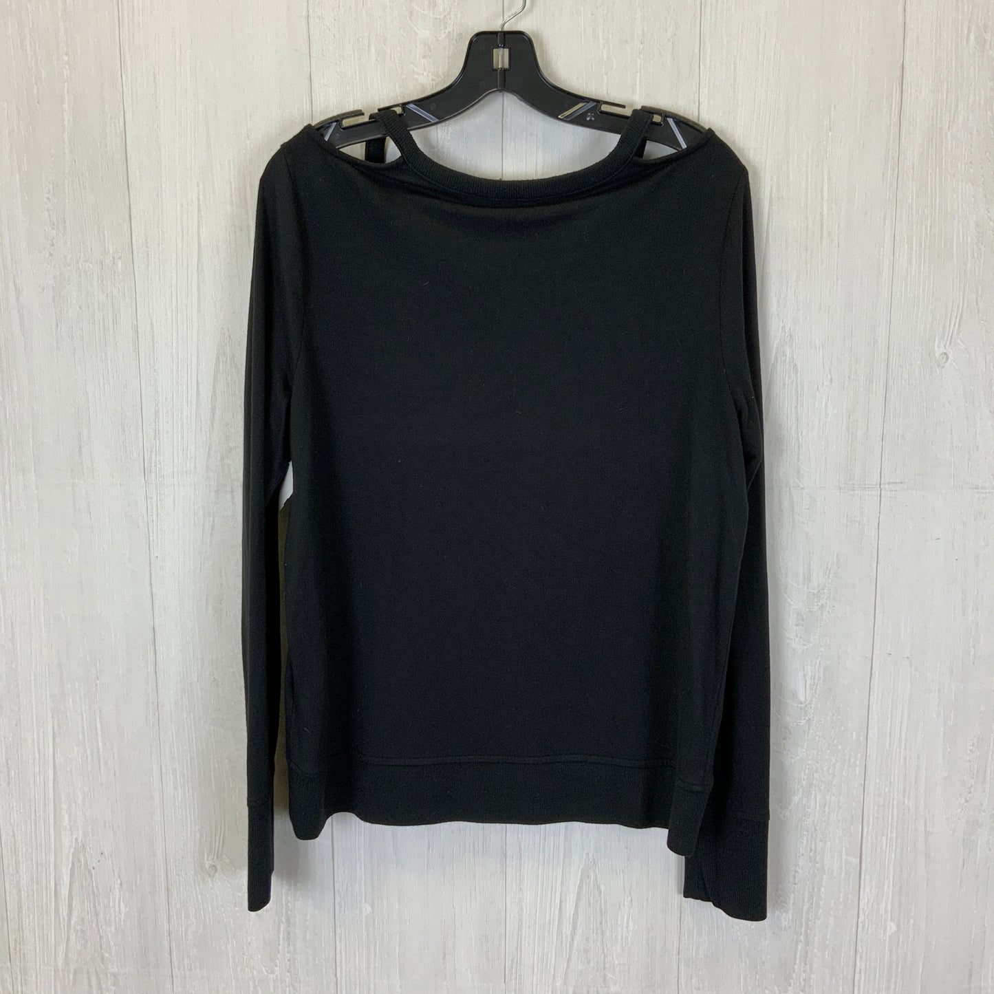 Top Long Sleeve By Athleta In Black, Size: M