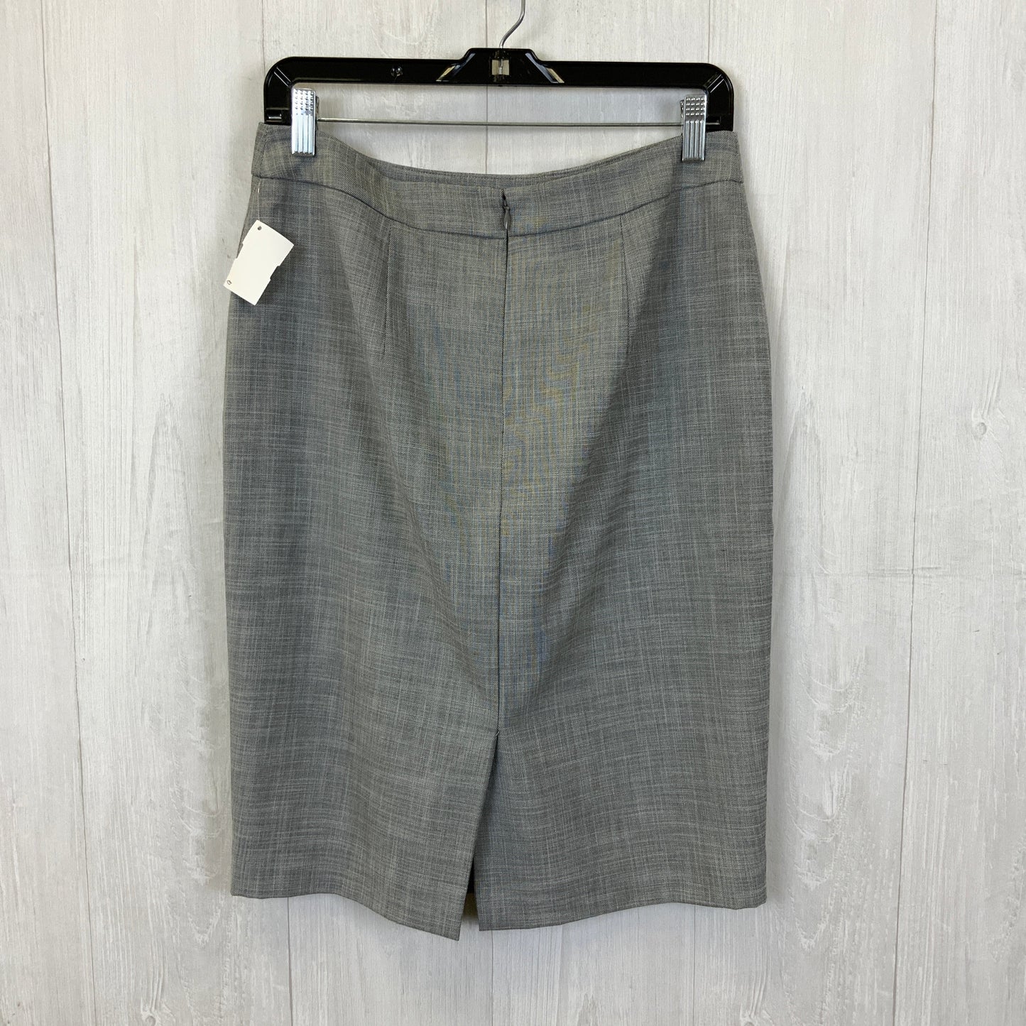 Skirt Midi By Ann Taylor In Grey, Size: M