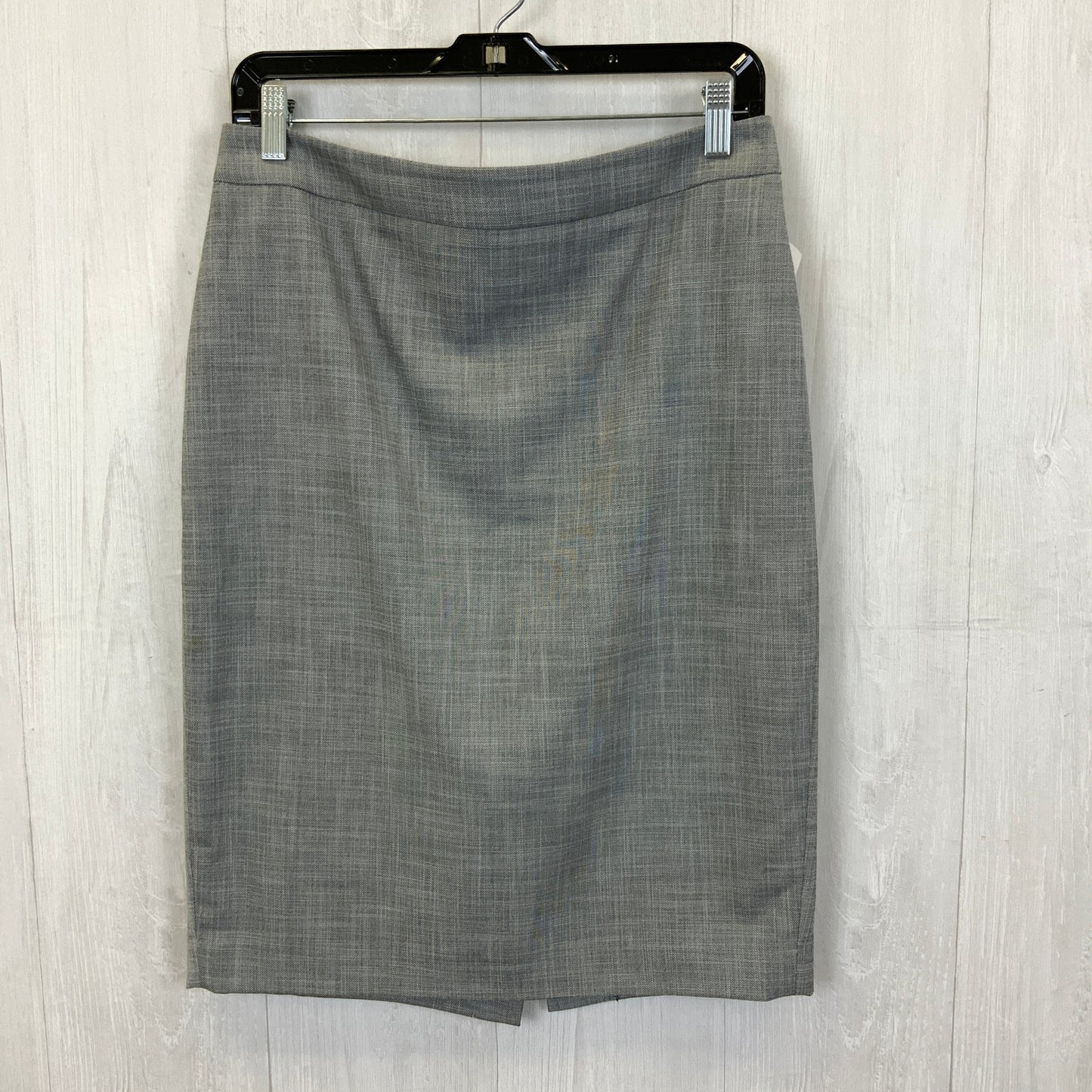 Skirt Midi By Ann Taylor In Grey, Size: M