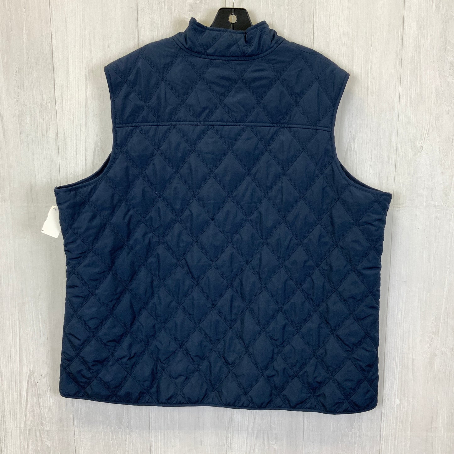 Vest Puffer & Quilted By Clothes Mentor In Navy, Size: 3x