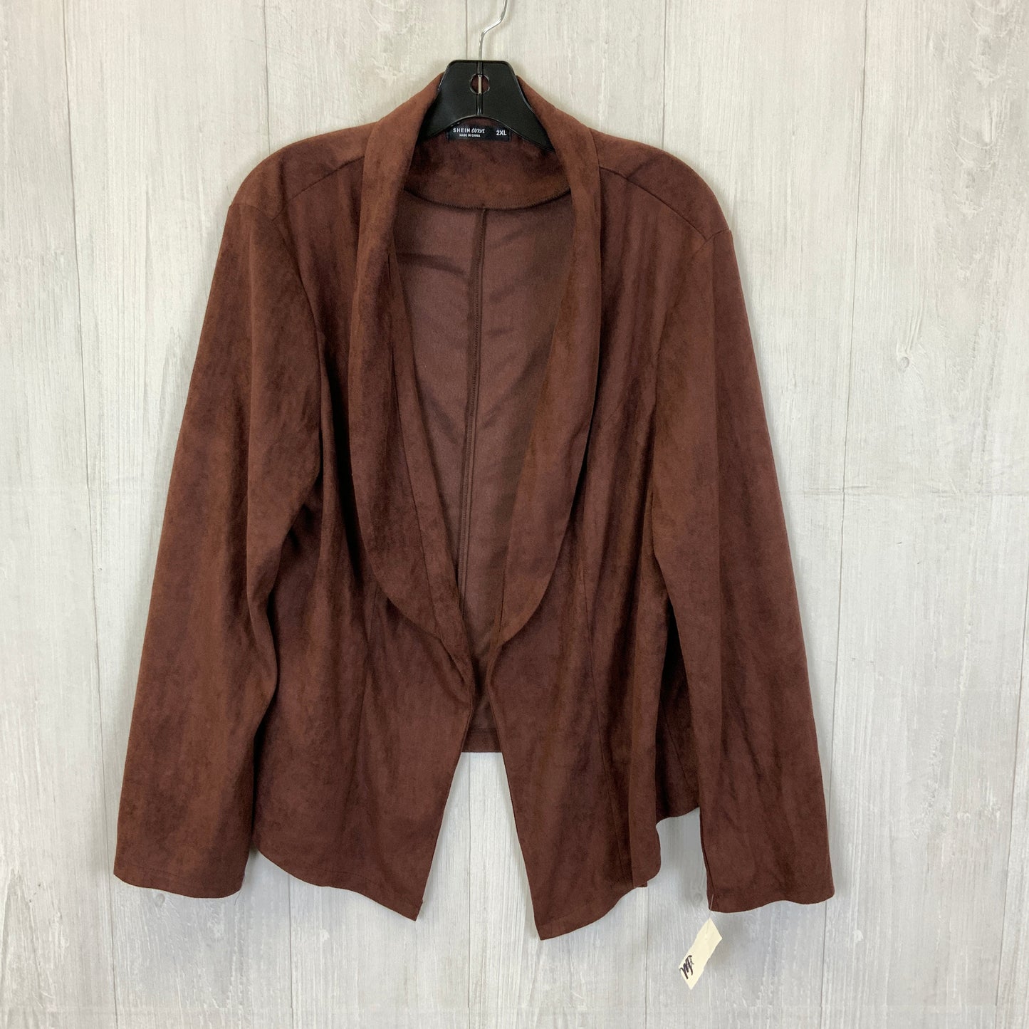 Blazer By Shein In Brown, Size: 2x