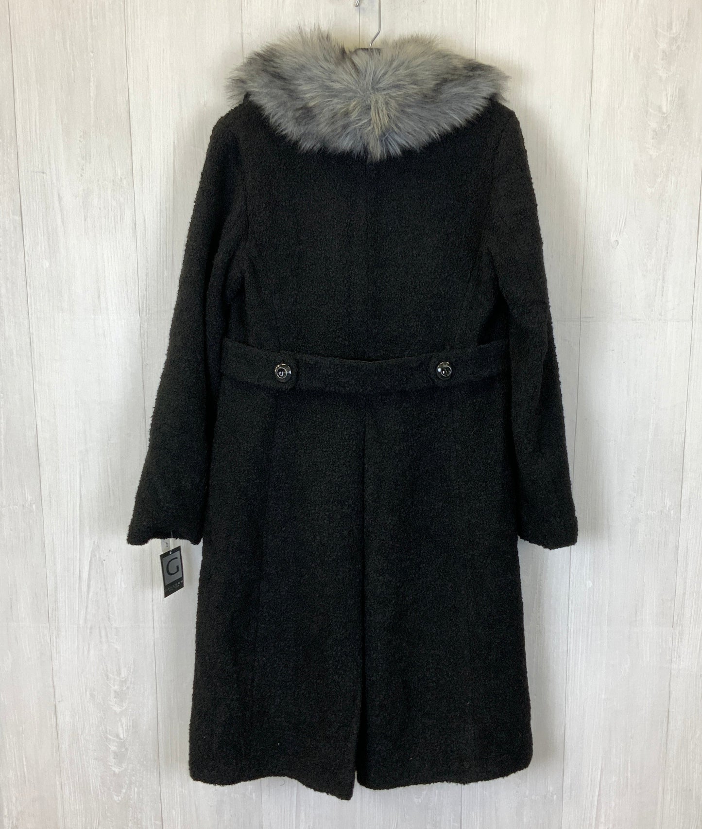 Coat Peacoat By Gallery In Black, Size: M