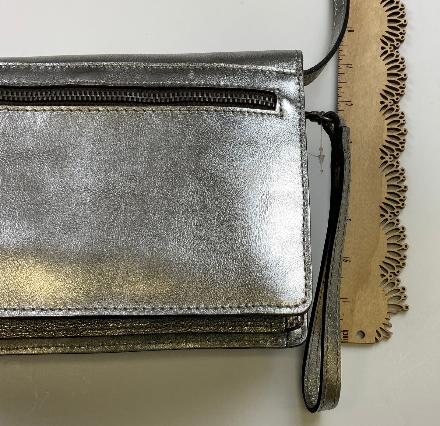 Crossbody Leather By Patricia Nash, Size: Medium