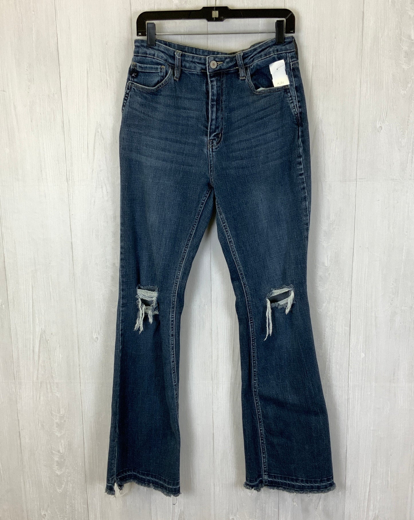 Jeans Boot Cut By Kancan In Blue Denim, Size: 12