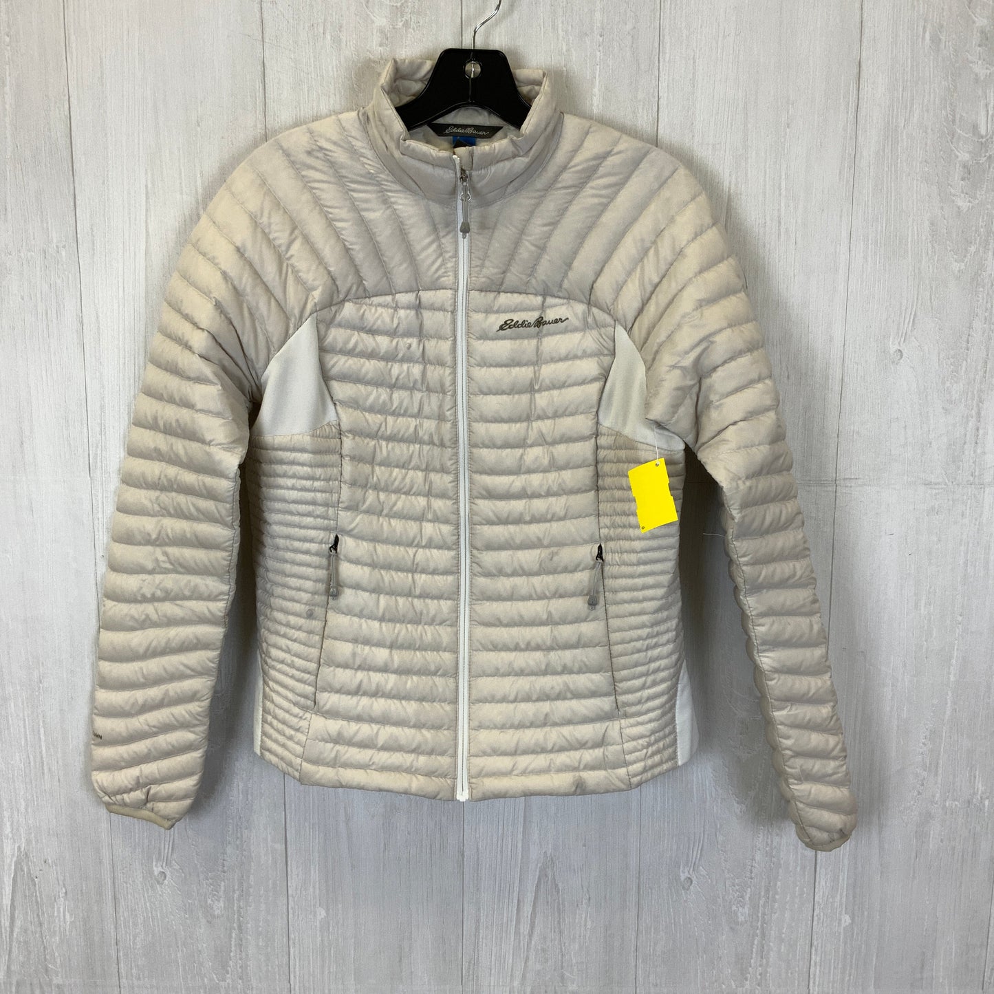 Coat Puffer & Quilted By Eddie Bauer In Grey, Size: S