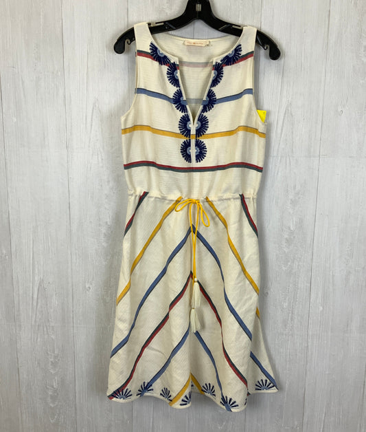 Dress Designer By Tory Burch In Cream, Size: S