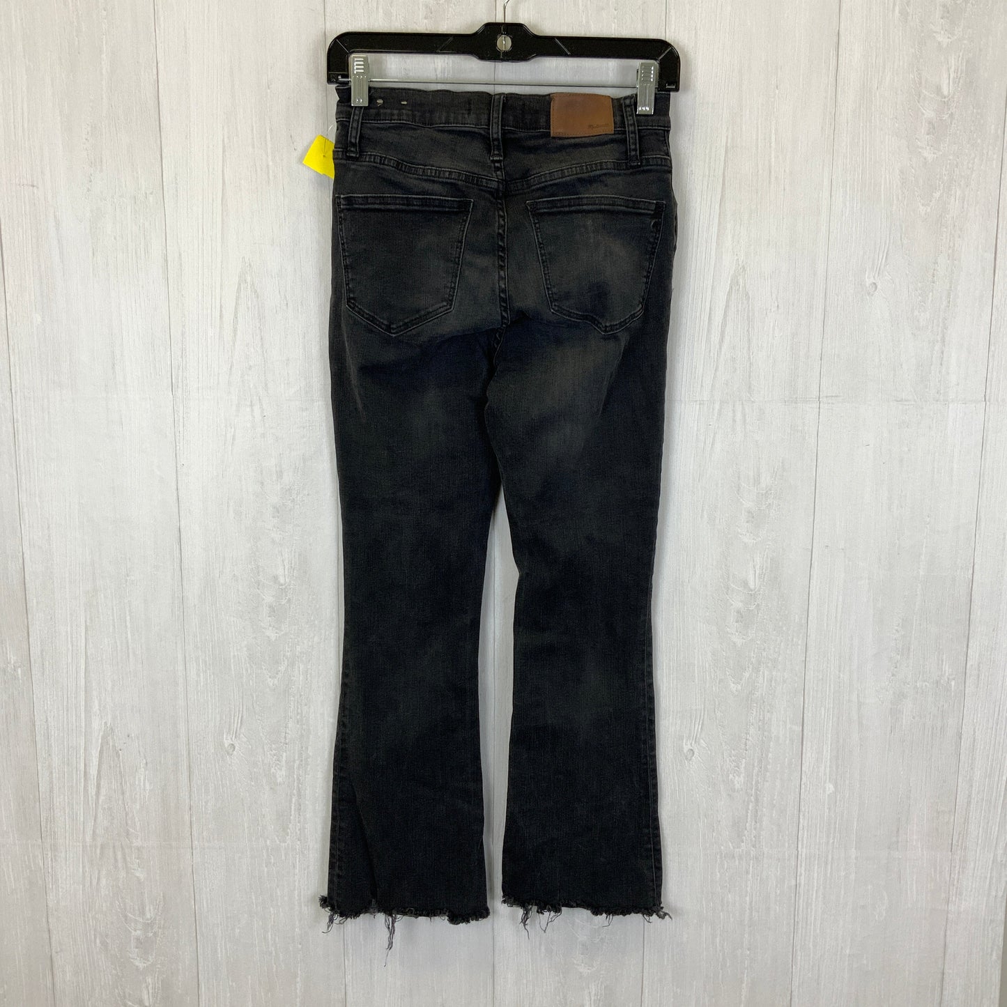 Jeans Boot Cut By Madewell In Black Denim, Size: 2