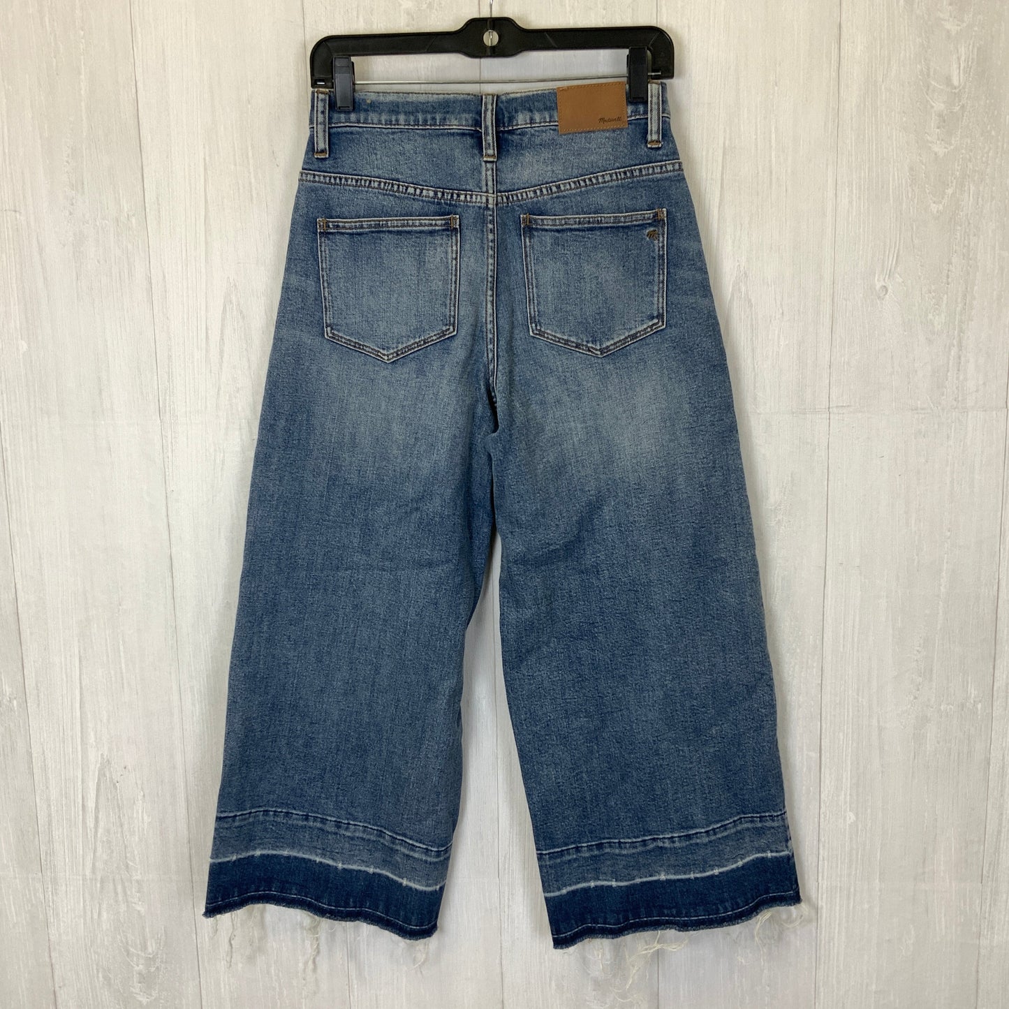 Jeans Cropped By Madewell In Blue Denim, Size: 2