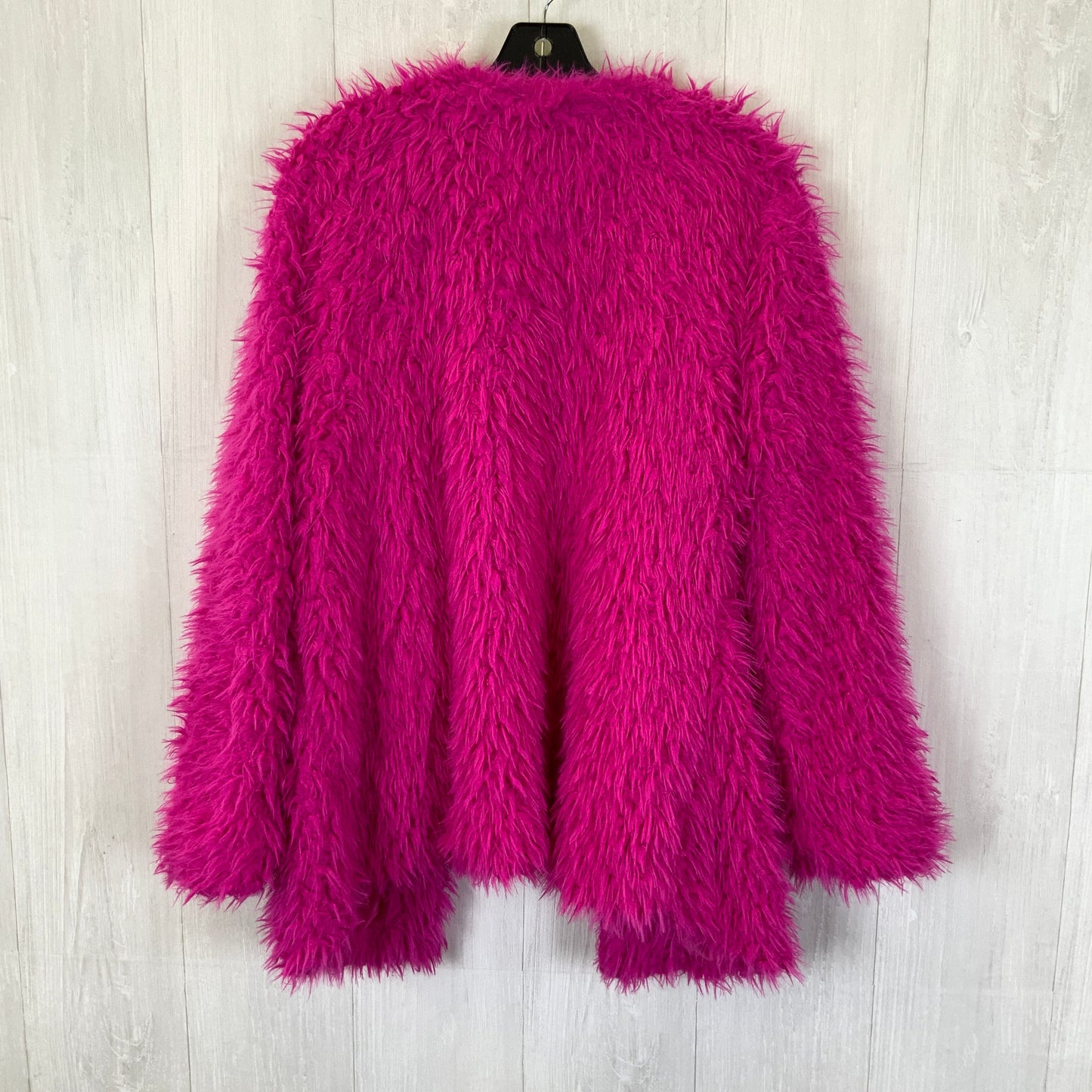 Coat Faux Fur & Sherpa By Shein In Pink, Size: L