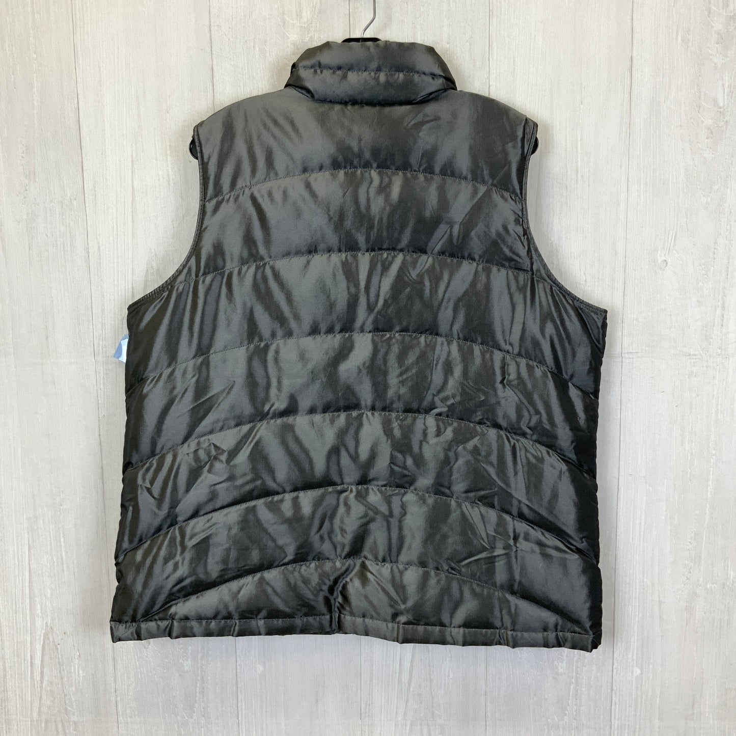 Vest Puffer & Quilted By Lands End In Grey, Size: 1x