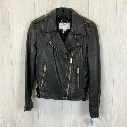 Jacket Leather By Bcbgeneration In Black, Size: S