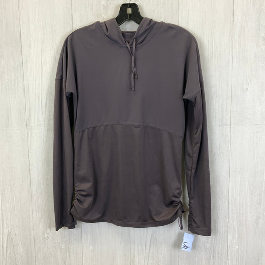 Athletic Top Long Sleeve Hoodie By Fabletics In Purple, Size: S