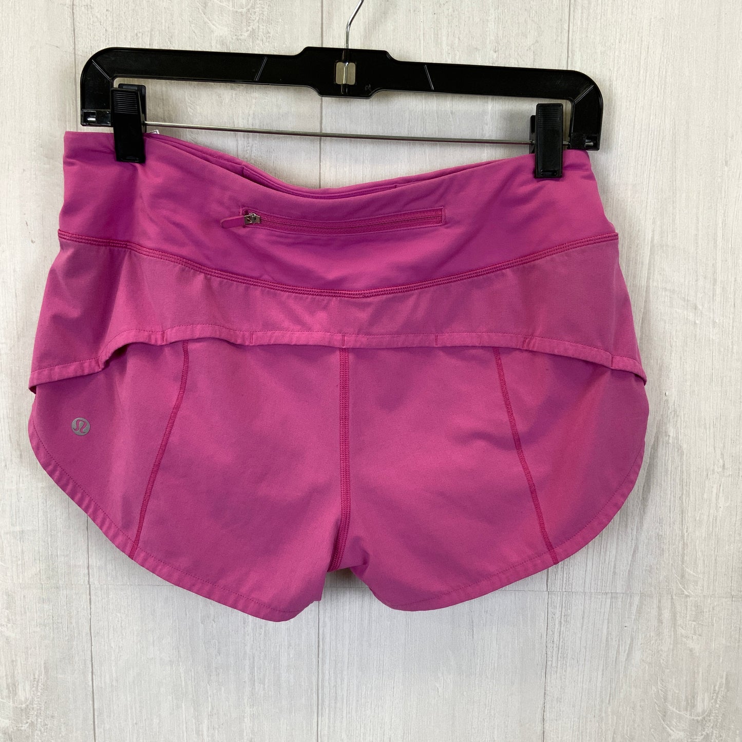 Athletic Shorts By Lululemon In Pink, Size: 6