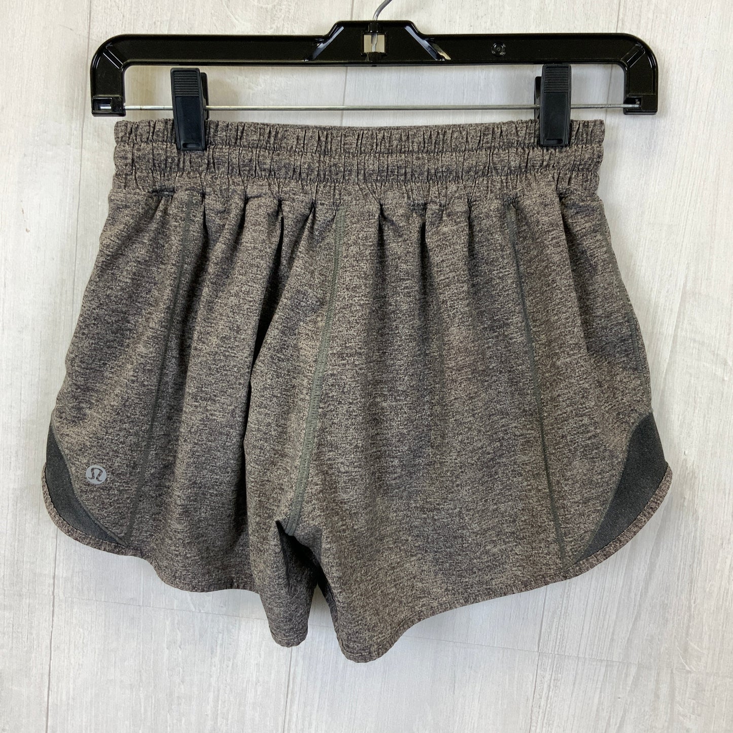 Athletic Shorts By Lululemon In Grey, Size: 6