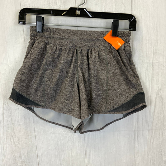 Athletic Shorts By Lululemon In Grey, Size: 6