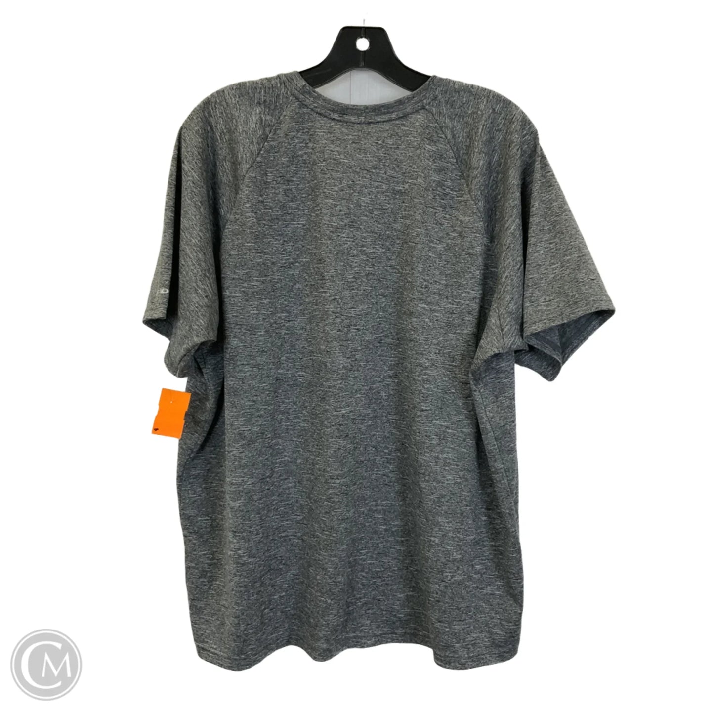 Athletic Top Short Sleeve By Nike Apparel In Grey, Size: Xl