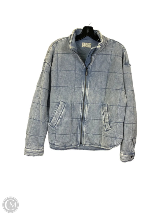 Jacket Puffer & Quilted By Z Supply In Blue, Size: M