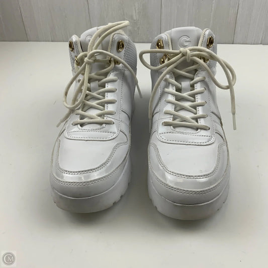 Shoes Sneakers By Clothes Mentor In White, Size: 9.5
