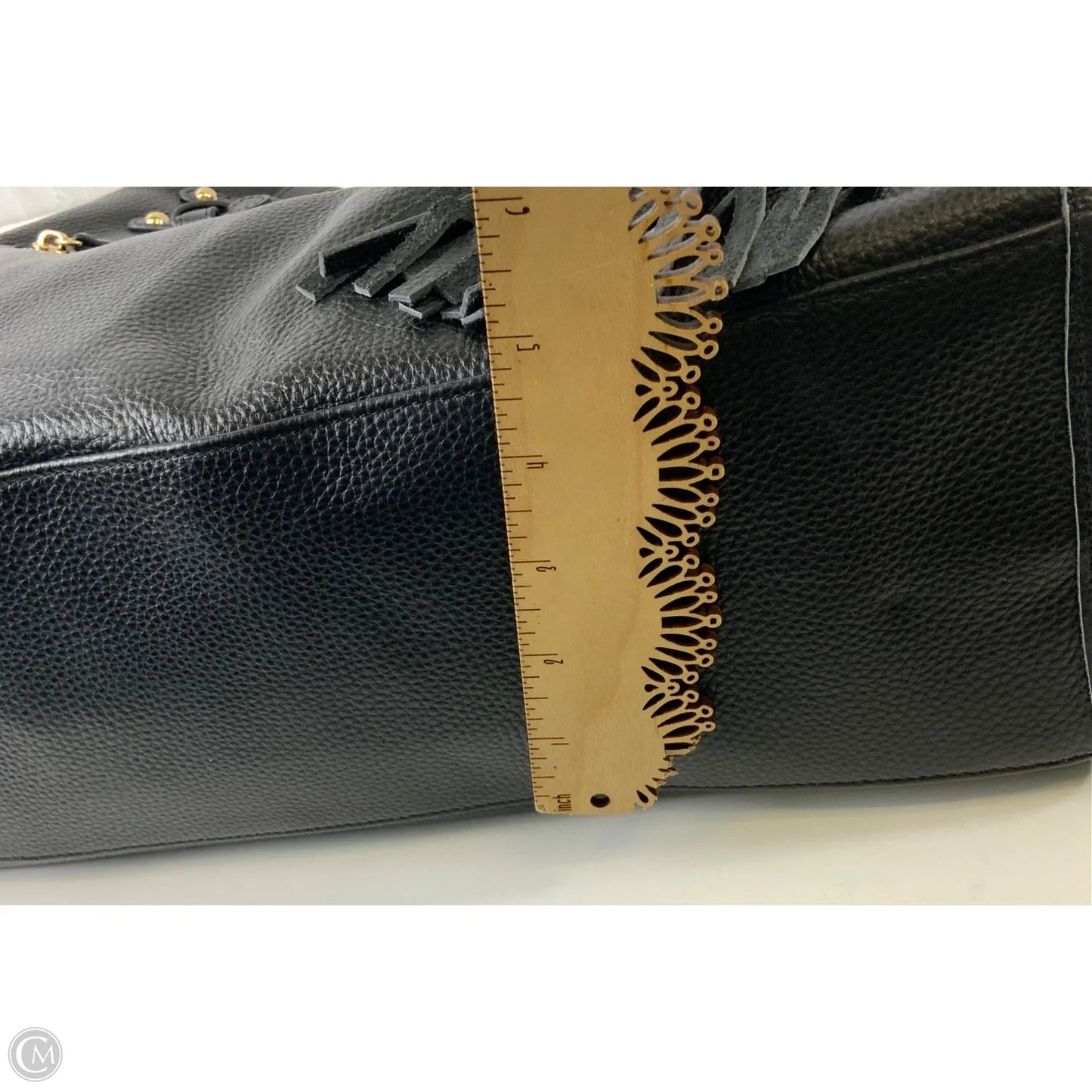 Handbag Leather By Clothes Mentor, Size: Large