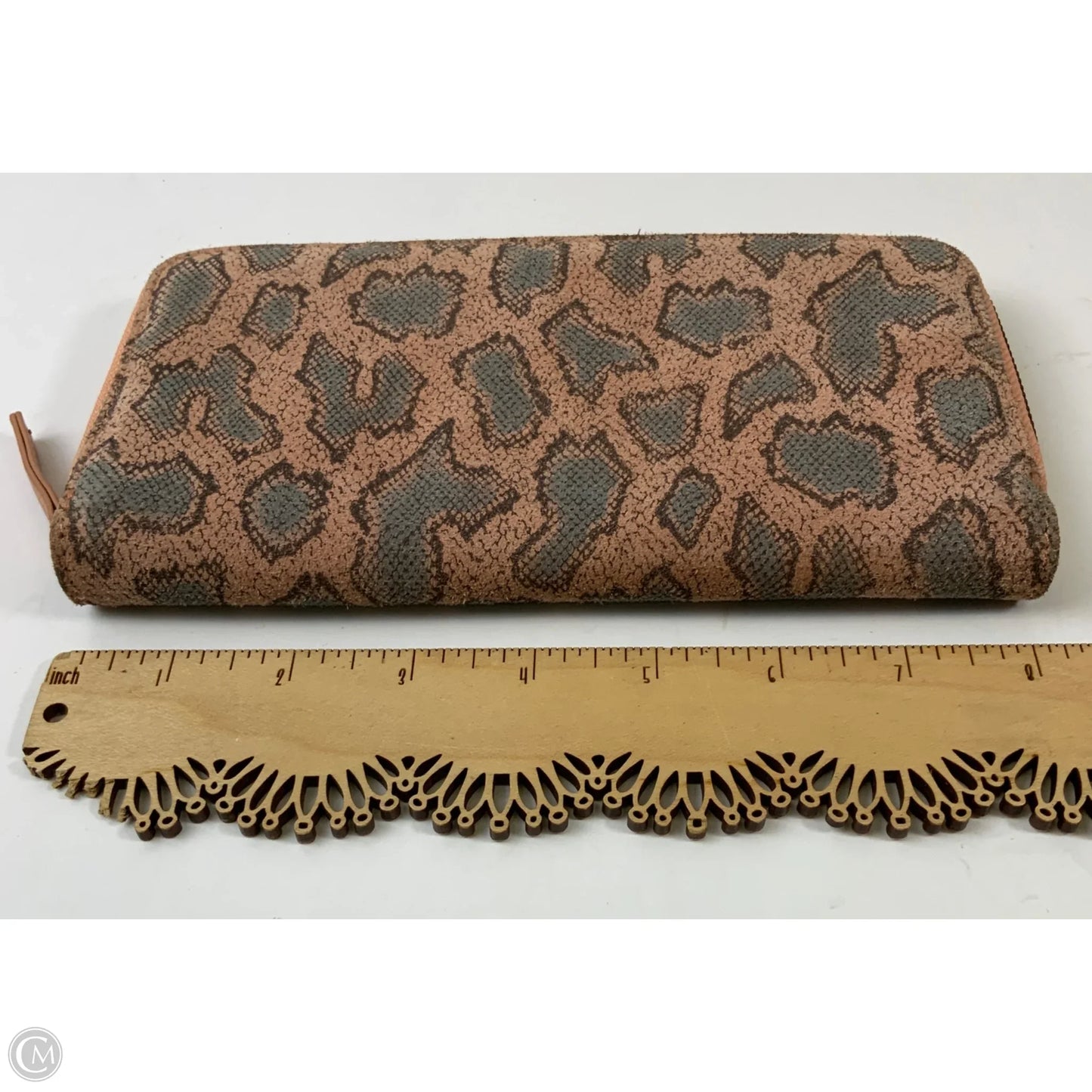 Wallet Leather By Anthropologie, Size: Large