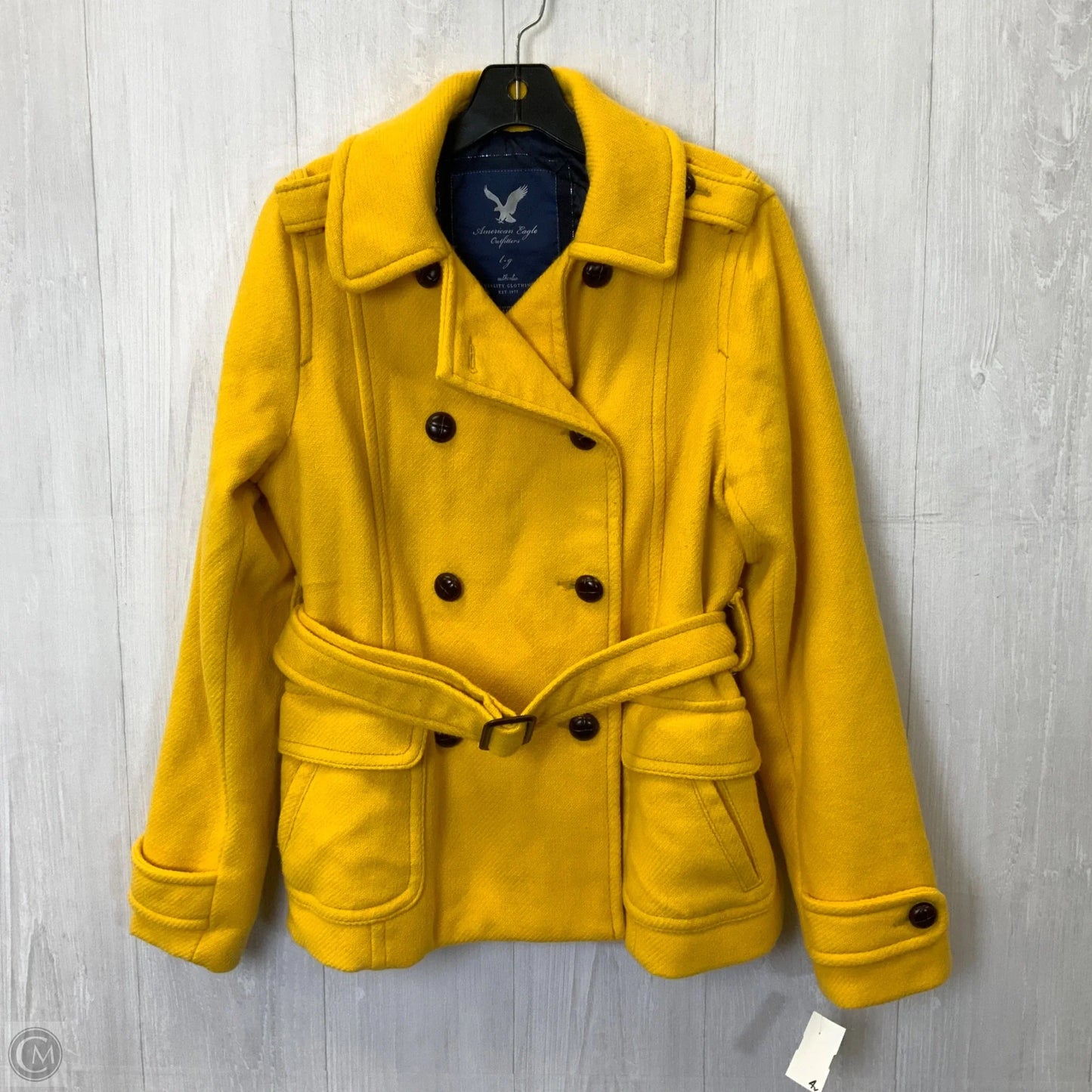 Jacket Other By American Eagle In Yellow, Size: L