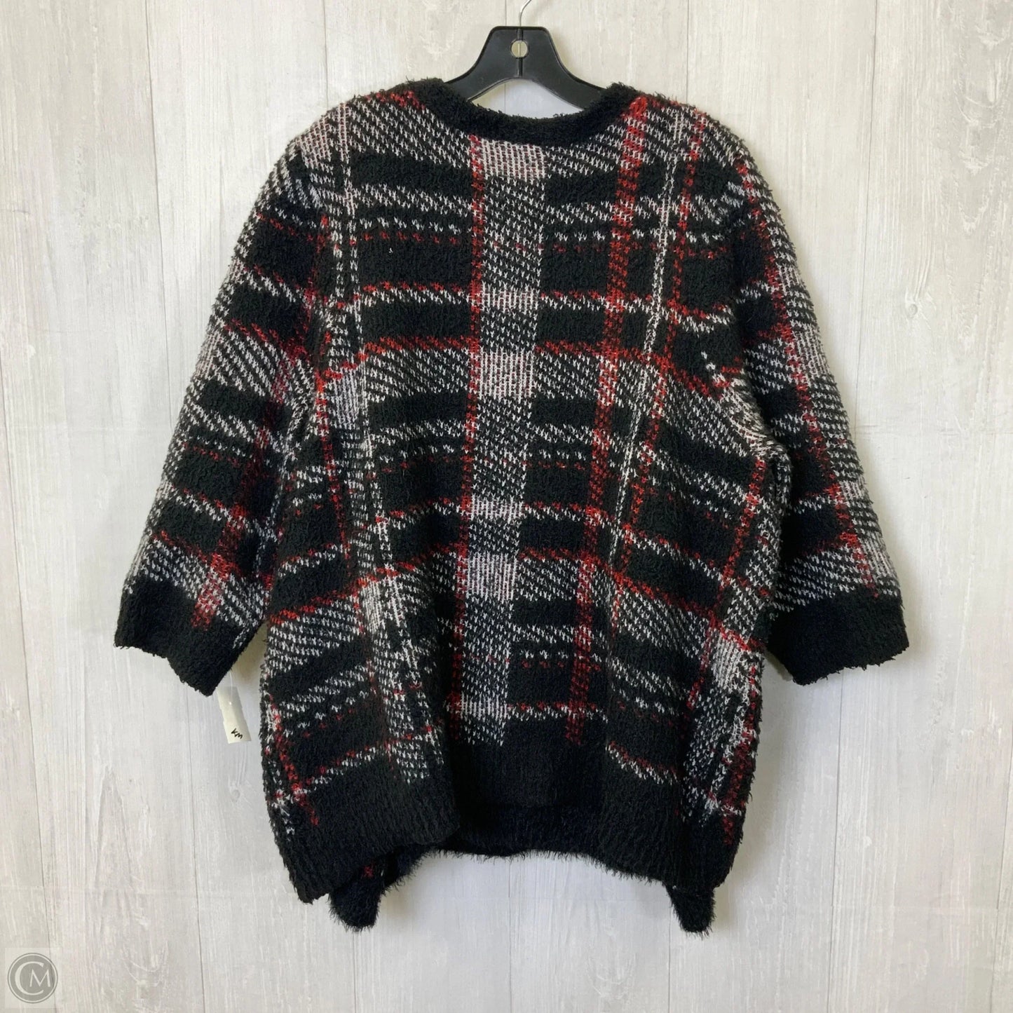 Sweater 2pc By Lane Bryant In Black & Red, Size: 4x