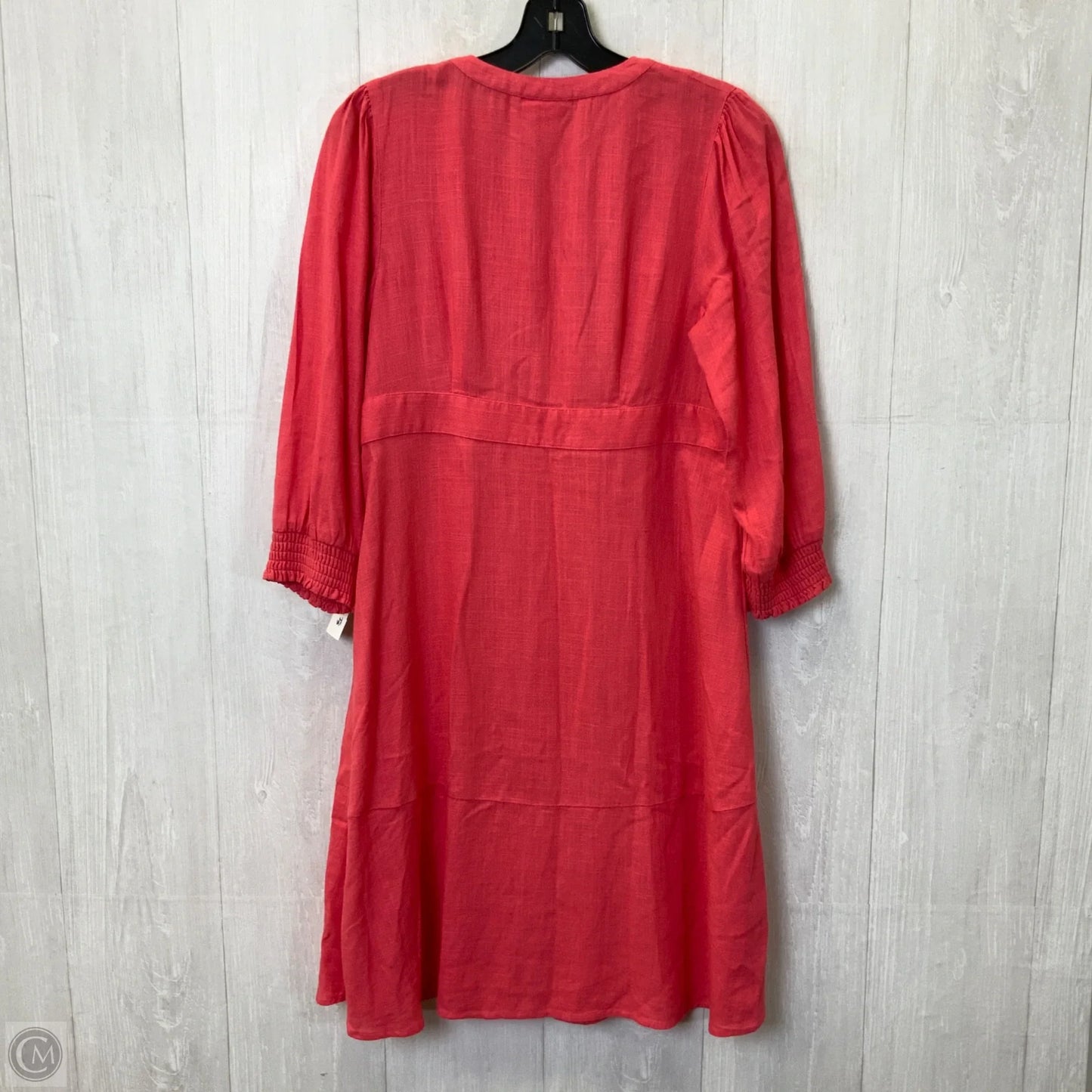 Dress Casual Midi By J. Jill In Orange, Size: Xs