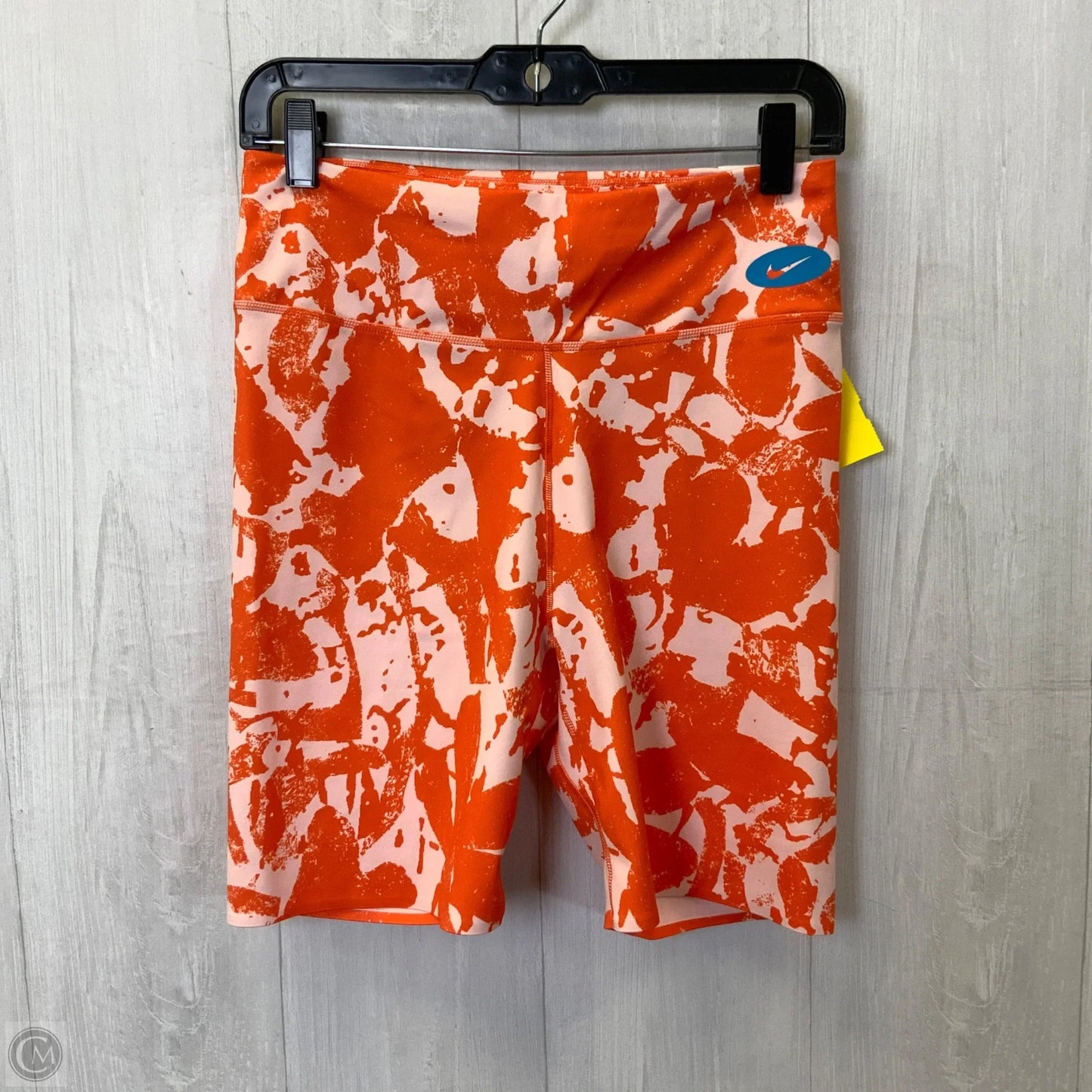 Athletic Shorts 2pc By Nike Apparel In Orange, Size: M