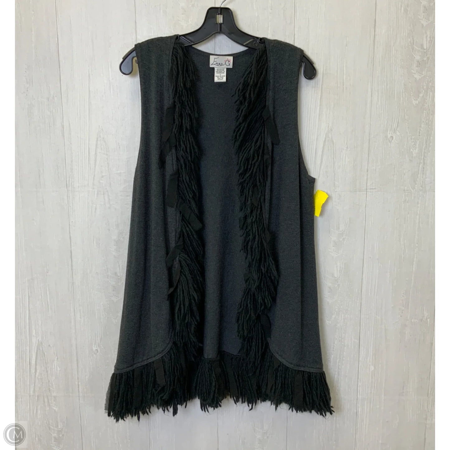 Vest Other By Clothes Mentor In Grey, Size: S