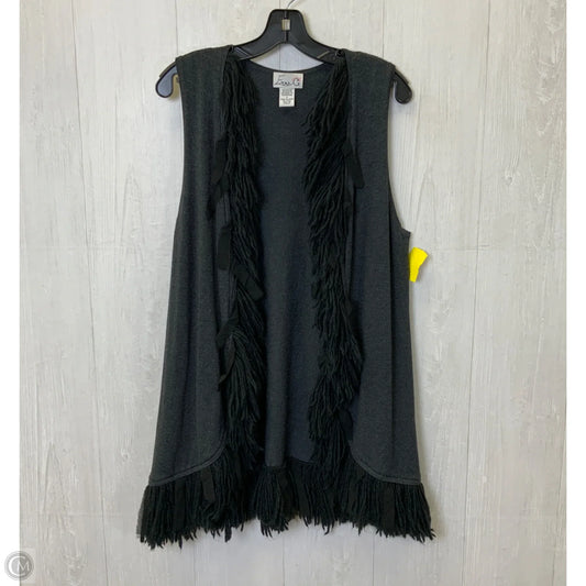 Vest Other By Clothes Mentor In Grey, Size: S