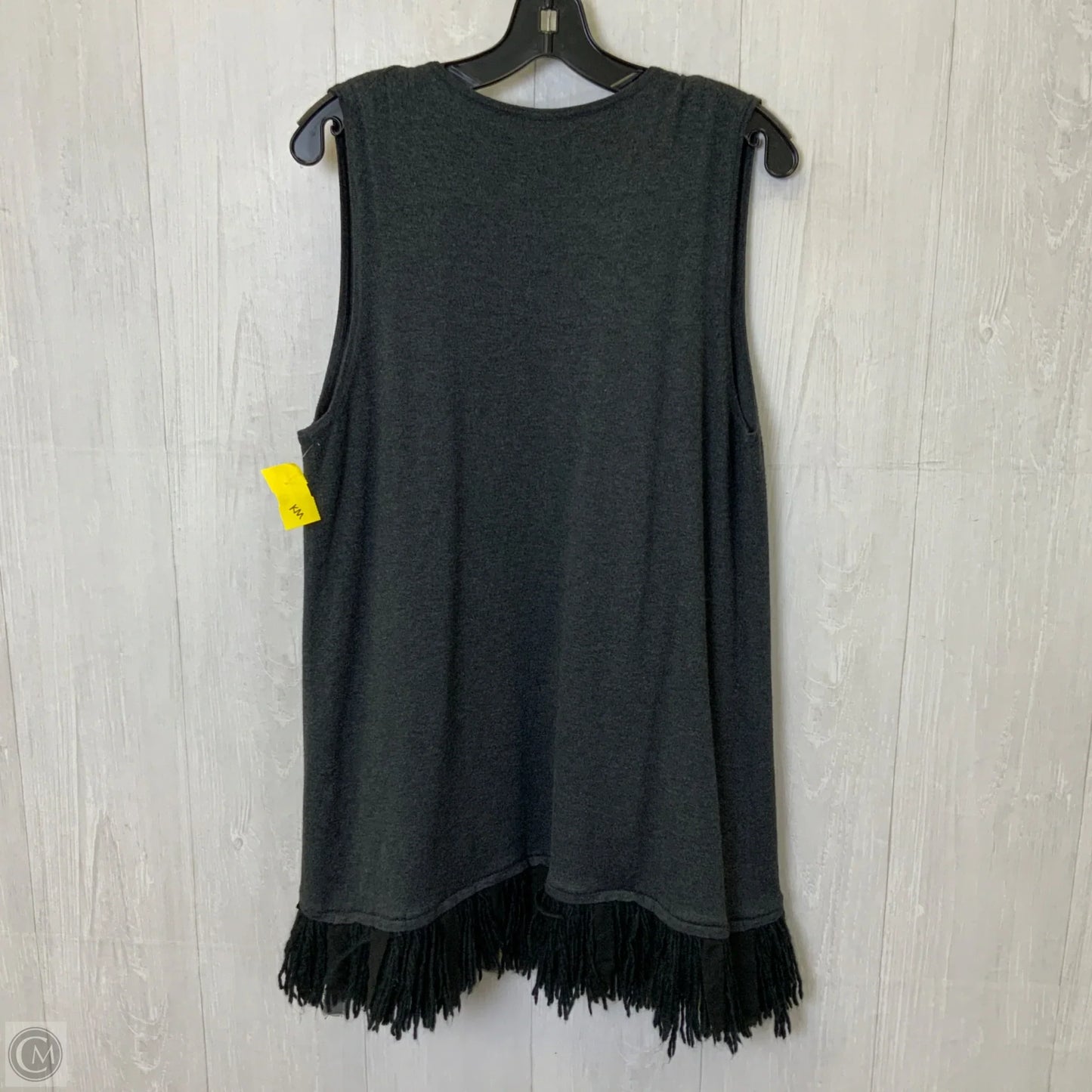 Vest Other By Clothes Mentor In Grey, Size: S