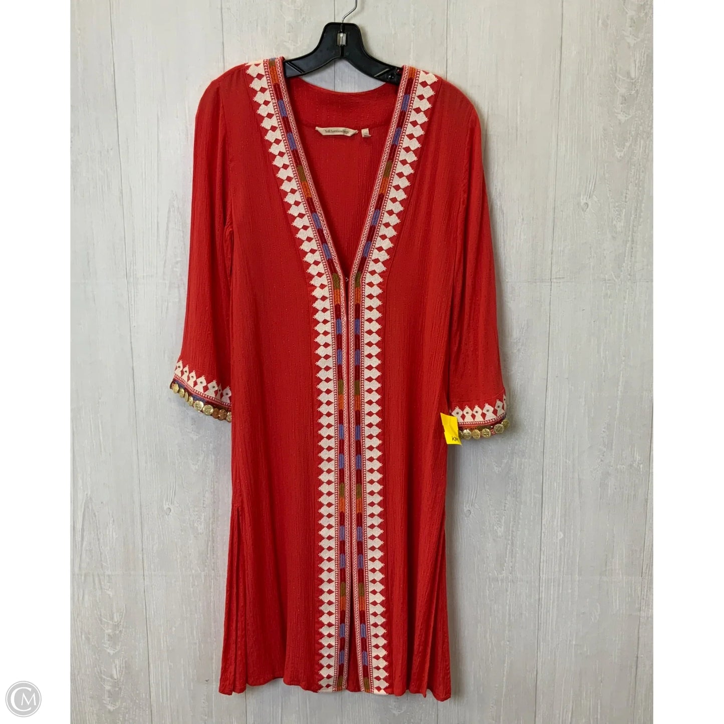 Kimono By Soft Surroundings In Orange, Size: Xs