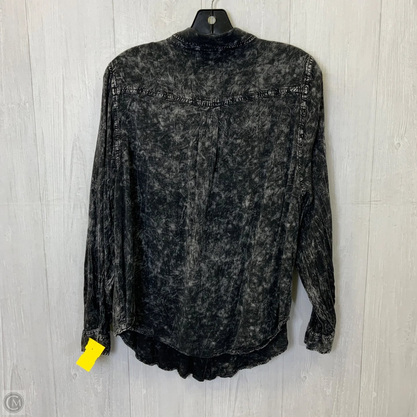 Blouse Long Sleeve By Torrid In Black, Size: L