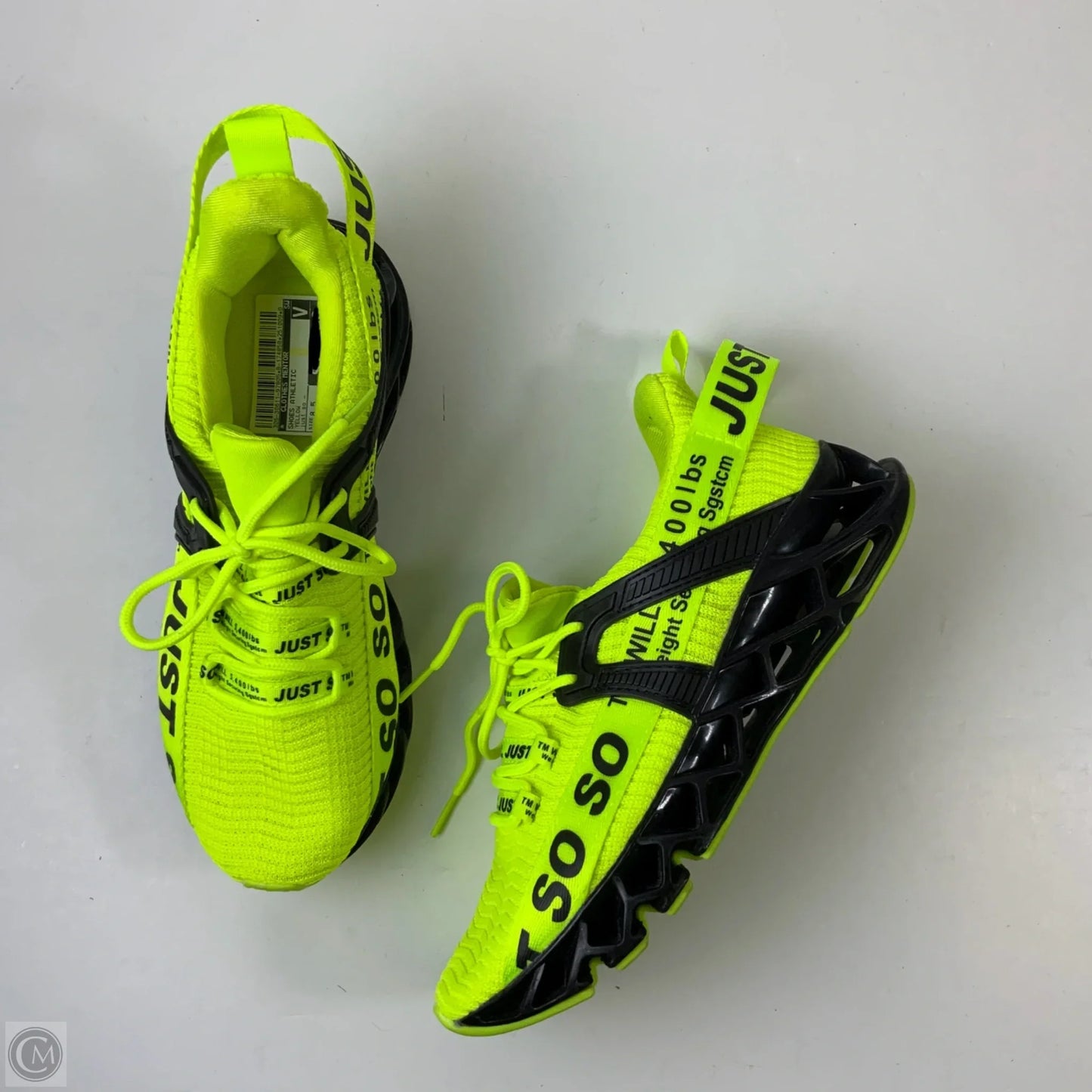 Shoes Athletic By Clothes Mentor In Yellow, Size: 8.5