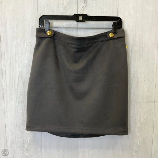 Skirt Mini & Short By White House Black Market In Grey, Size: S