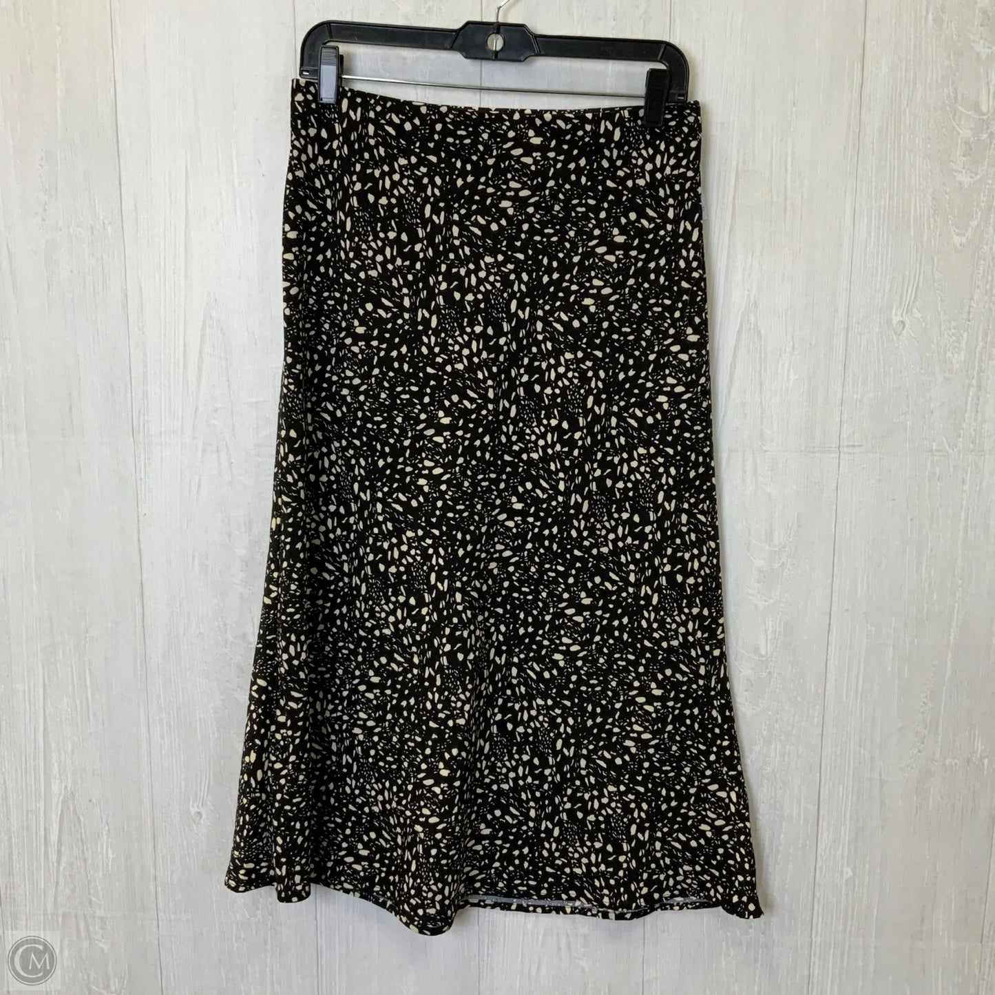Skirt Midi By Rachel Zoe In Black & Cream, Size: S